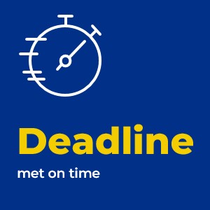 Deadline met on time