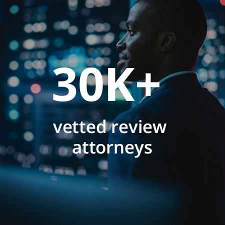 30K+ review attorneys