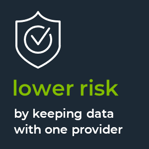 lower risk with data