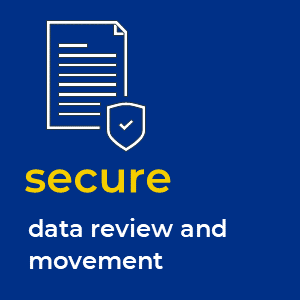 secure data review and movement