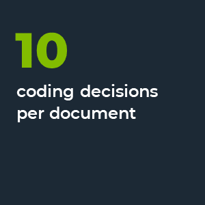 10 coding decisions per document