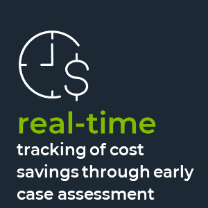 real-time tracking of cost savings