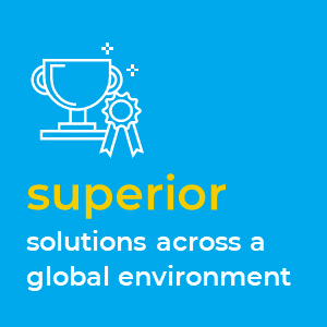 Superior solutions across a global environment