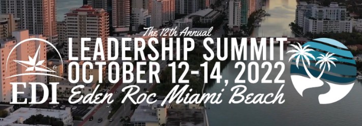 EDI Leadership Summit, October 12-14, 2022. Miami Beach