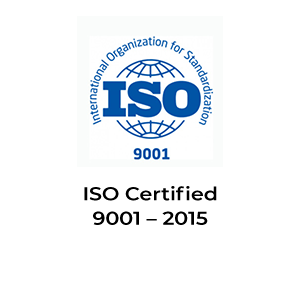 ISO Certified 9001 - 2015