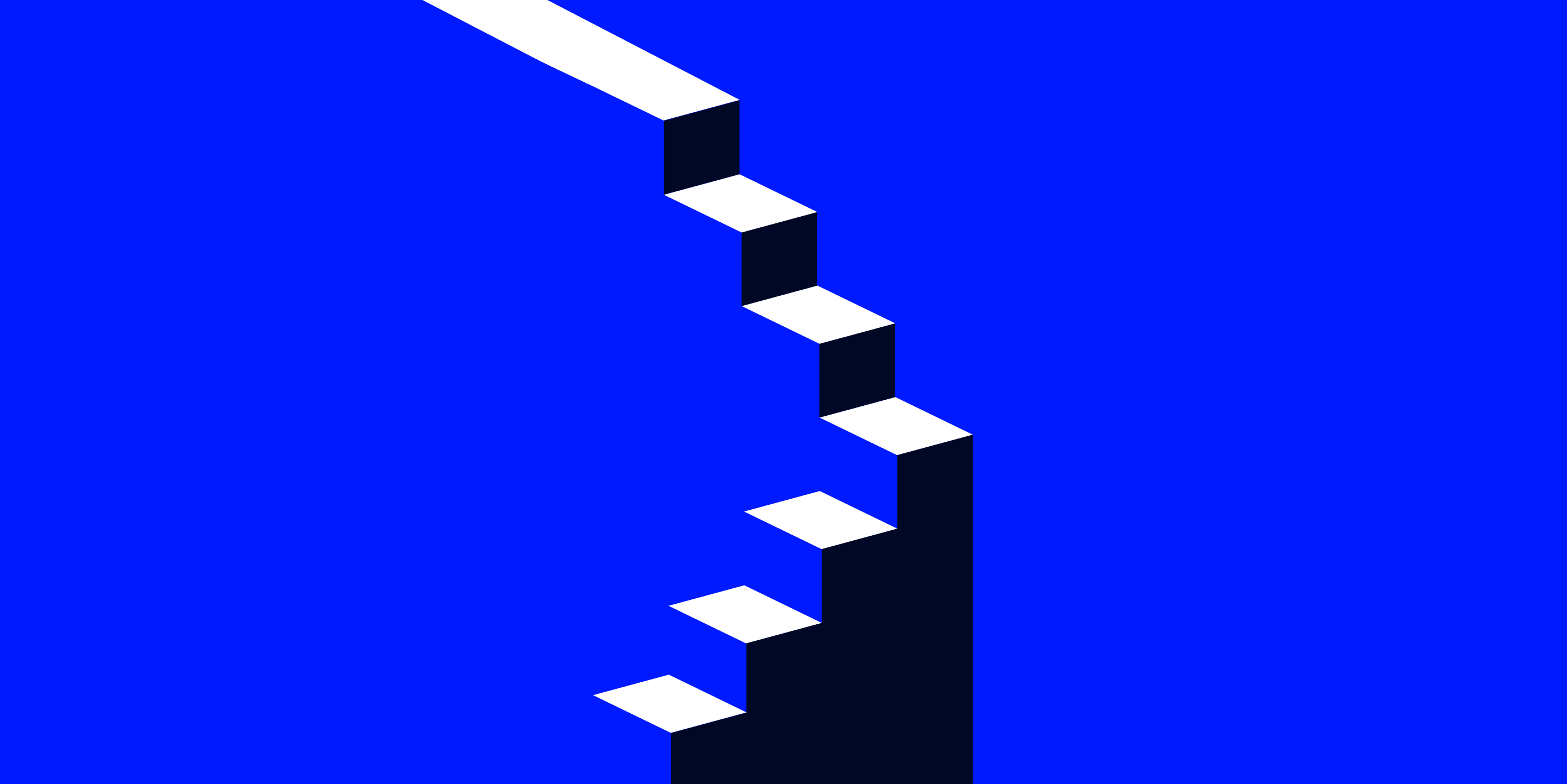 Three dimensional steps