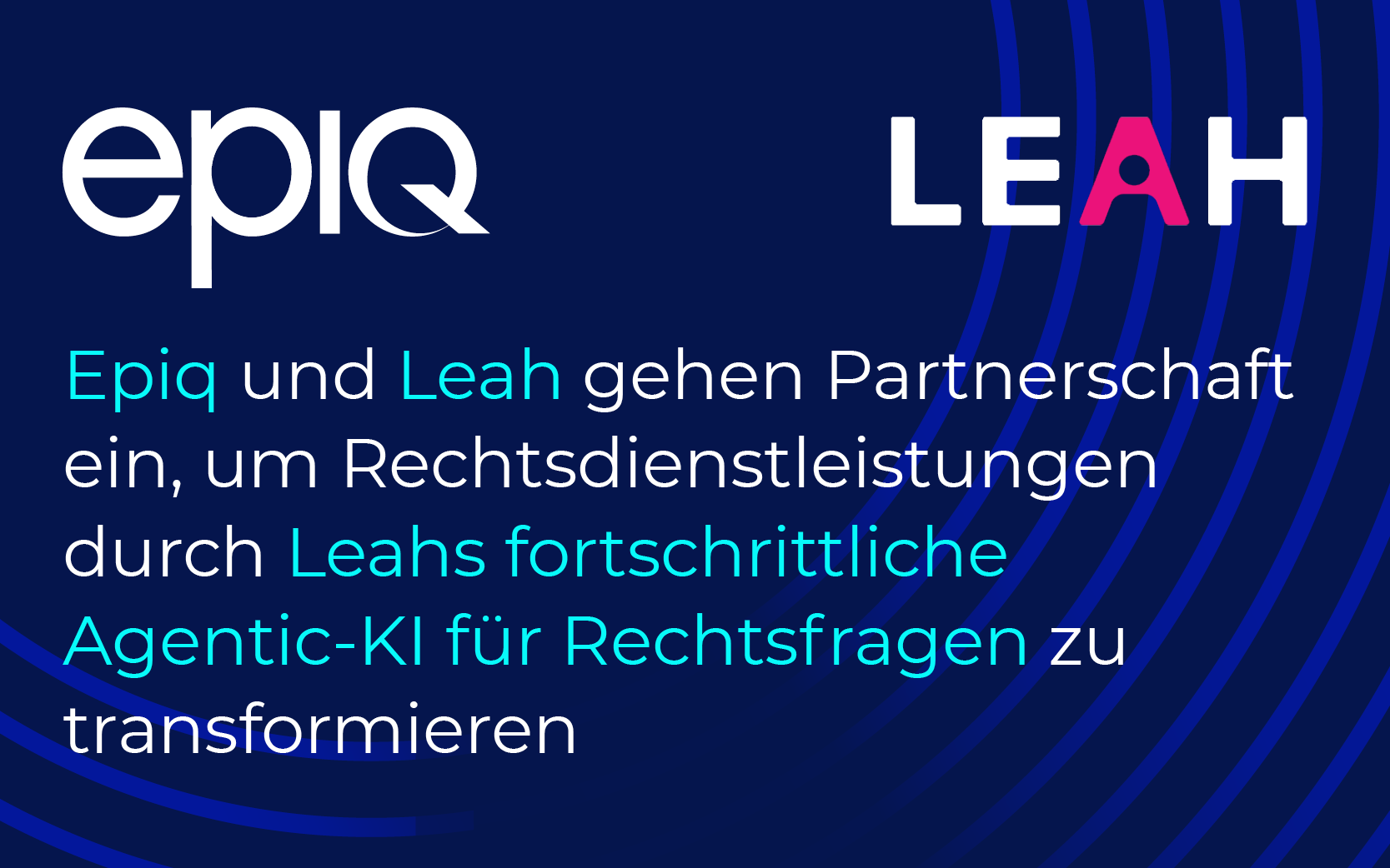 Epiq and Leah Partner