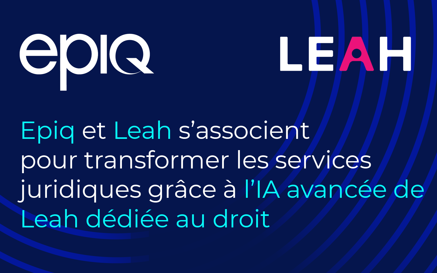 Epiq and Leah Partner