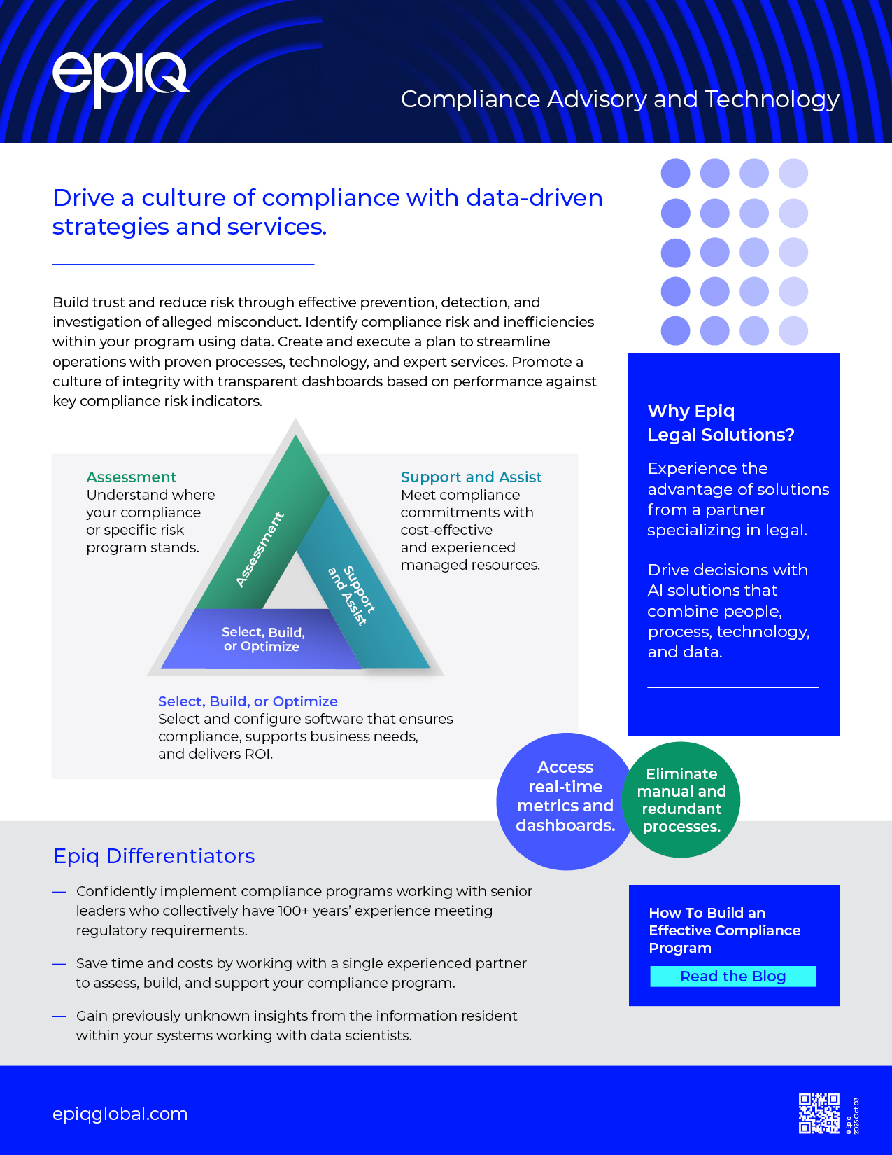 Compliance Advisory and Technology Solution Brief