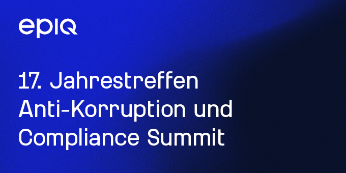 17. Jahrestreffen Anti-Korruption und Compliance Summit 2026