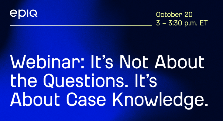 It’s Not About the Questions. It’s About Case Knowledge.