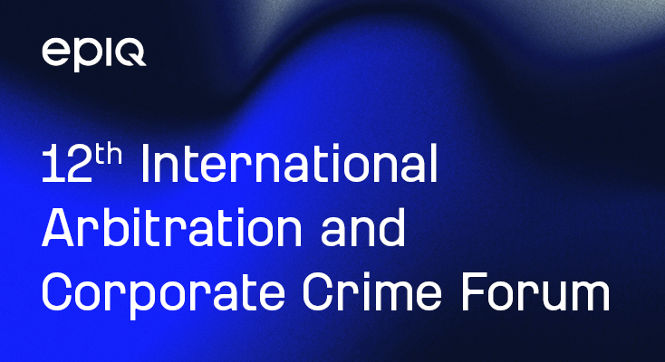 12th International Arbitration and Corporate Crime Forum