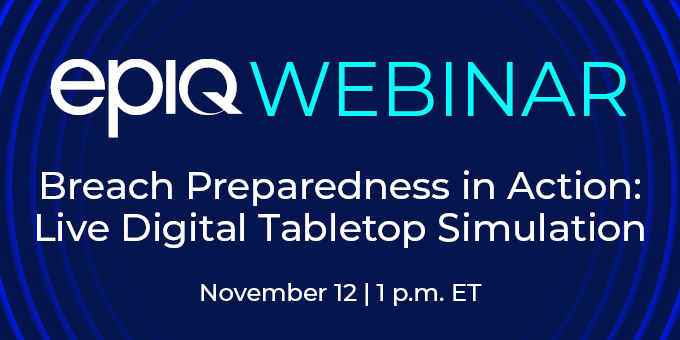 Breach Preparedness in Action: Live Digital Tabletop Simulation With Industry Experts