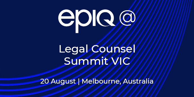 Epiq at the Legal Summit Counsel VIC