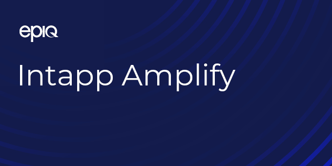 Intapp Amplify