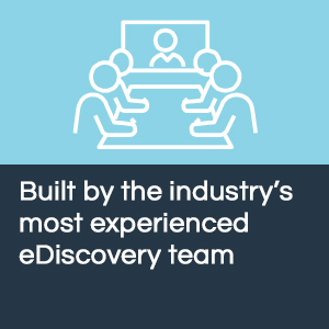 most exprienced ediscovery team