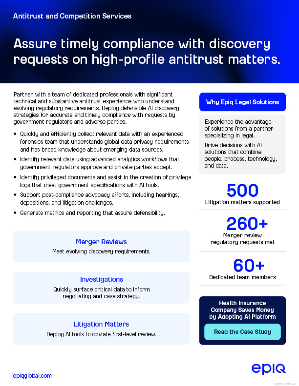 Antitrust Solution Brief