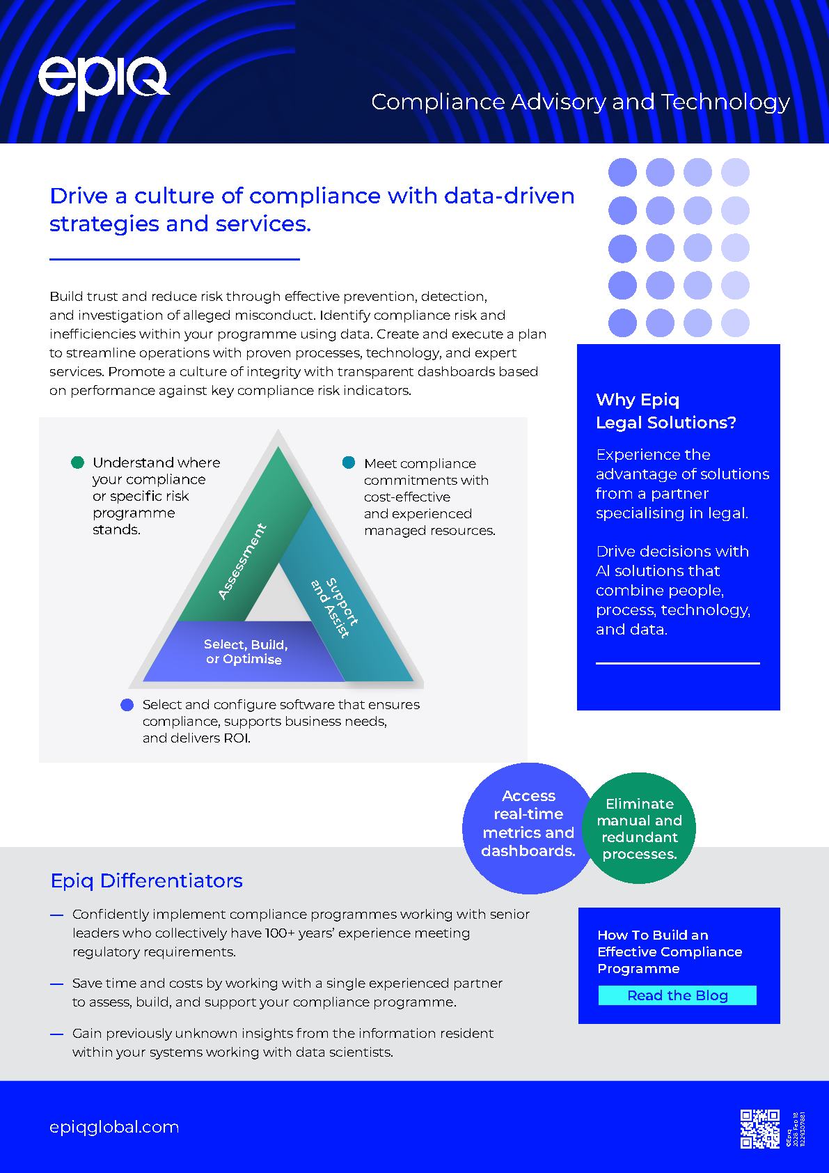 Compliance Advisory and Technology Solution Brief