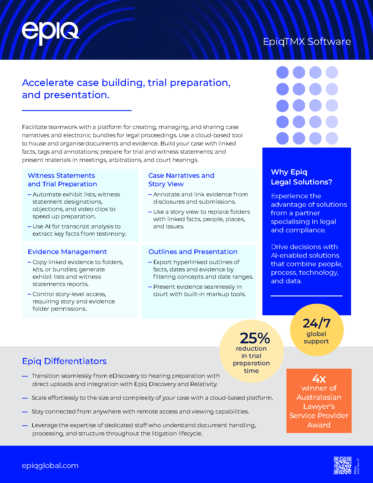 EpiqTMX Solution Brief