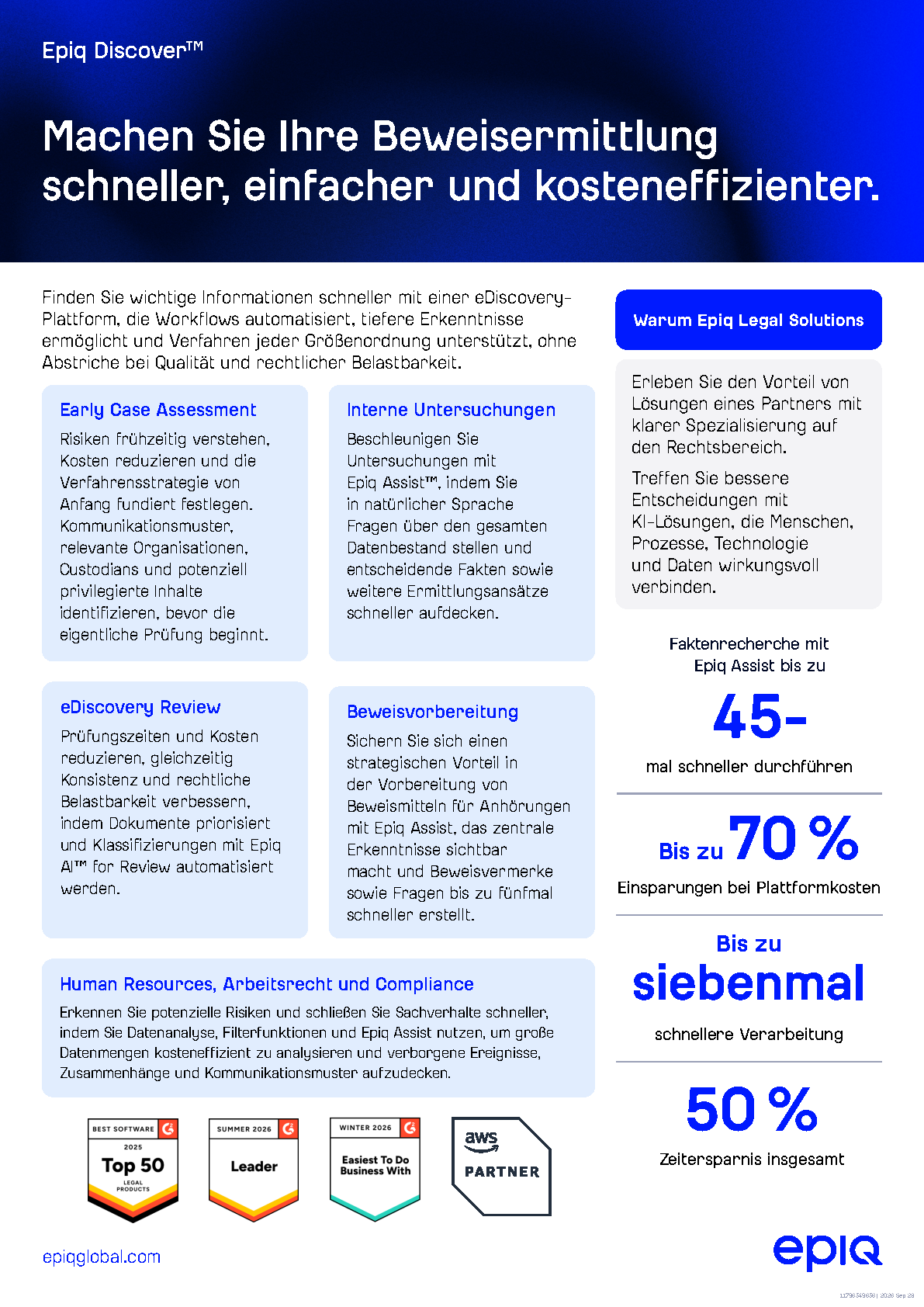 Epiq Discover Solution Brief