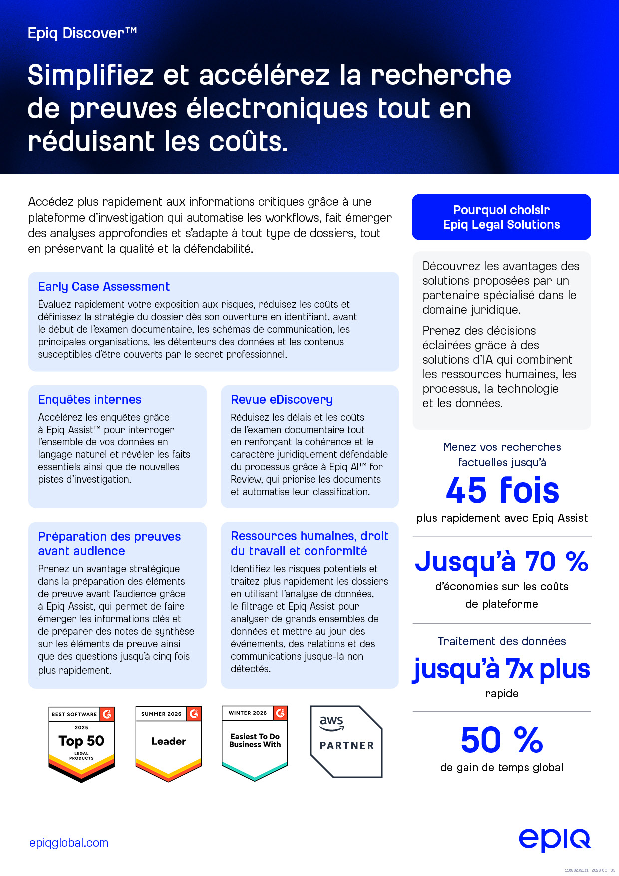 Epiq Discover Solution Brief