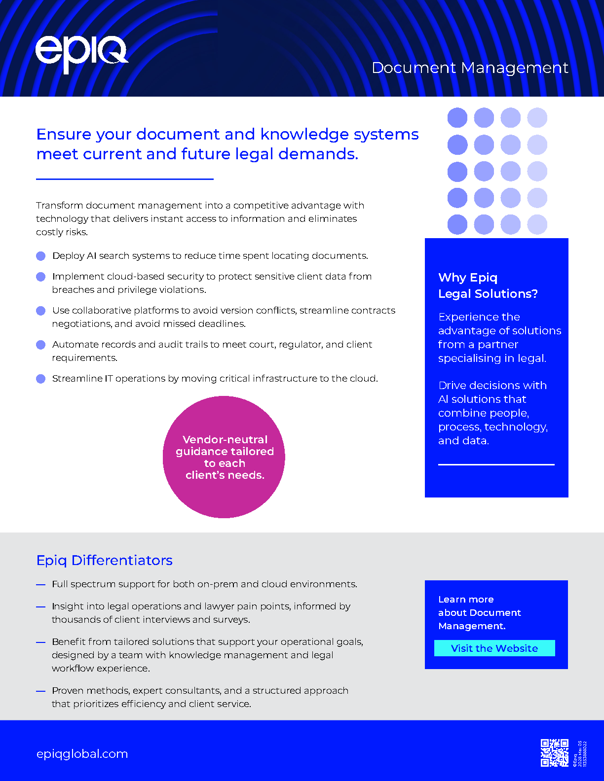 Document Management Solution Brief