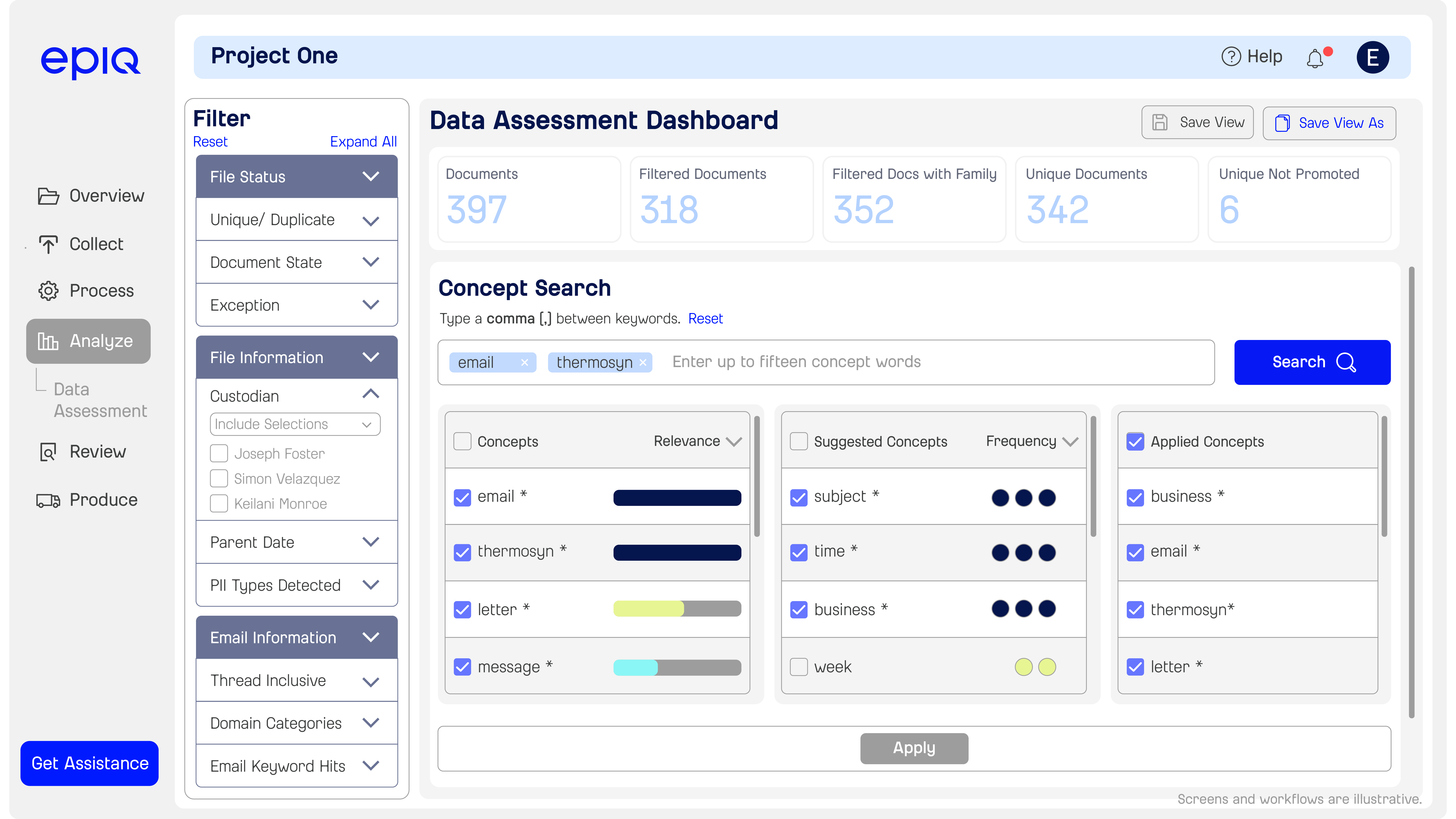 Epiq Discover Data Assessment