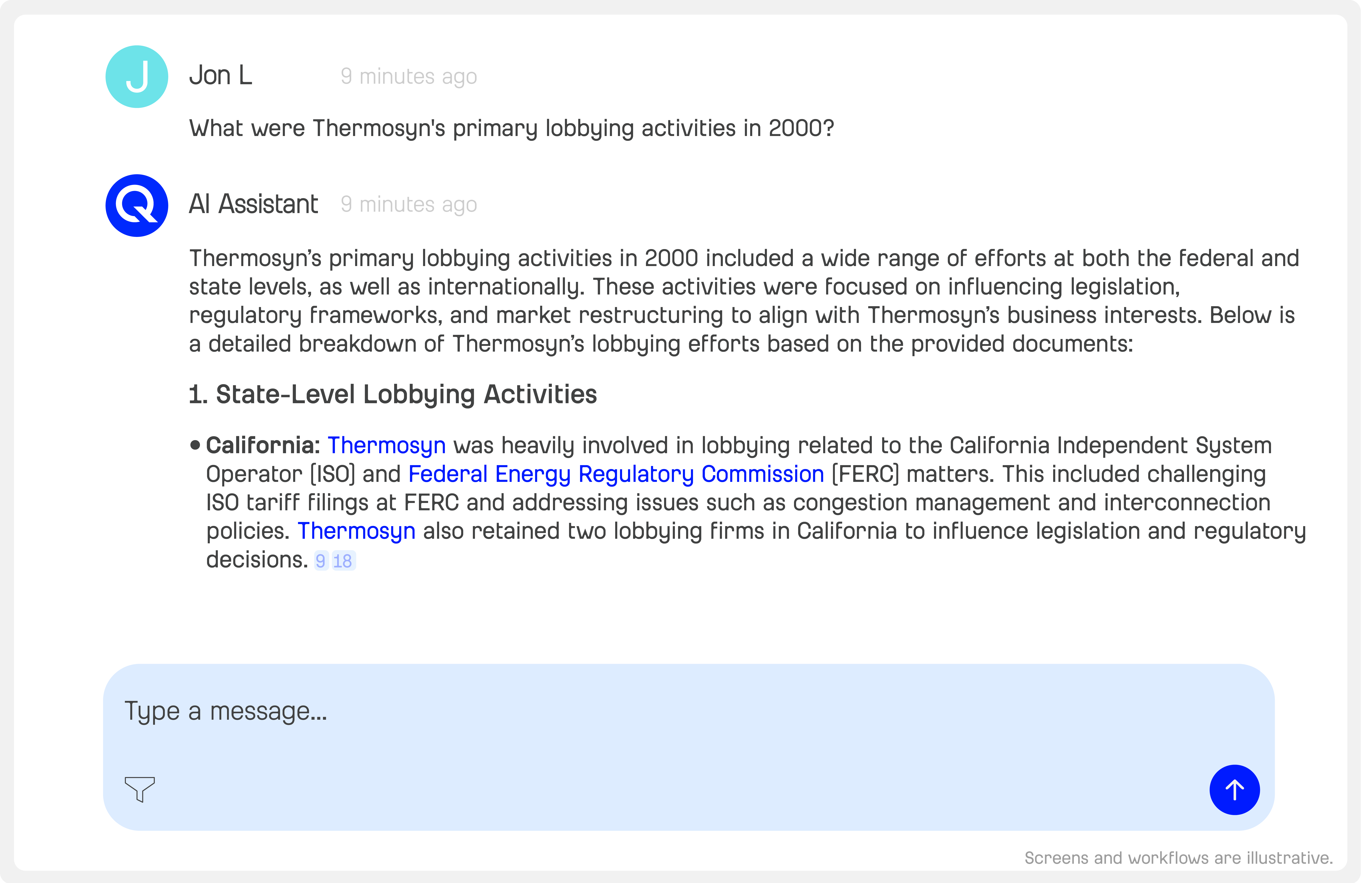 Enter Natural Language Requests