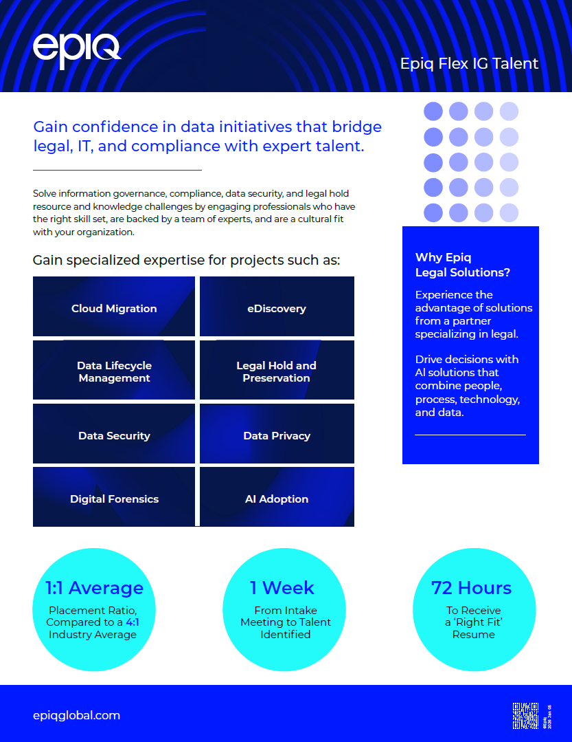 Flex IG Talent Solution Brief