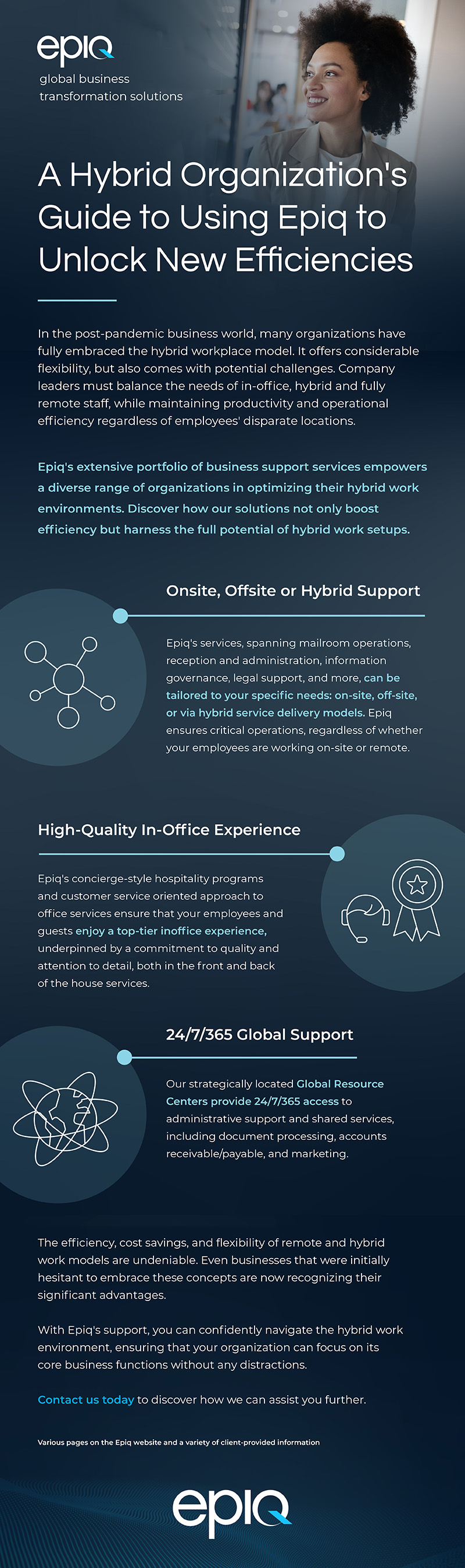 A Hybrid Organization's Guide to Using Epiq to Unlock New Efficiencies