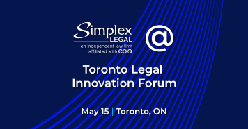 Toronto Legal Innovation Forum