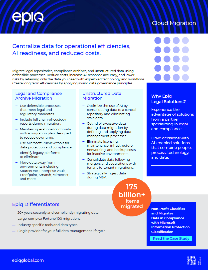 IG Cloud Migration Solution Brief