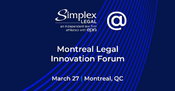 Montreal Legal Innovation Forum 