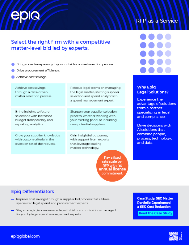 RFP-as-a-Service Solution Brief