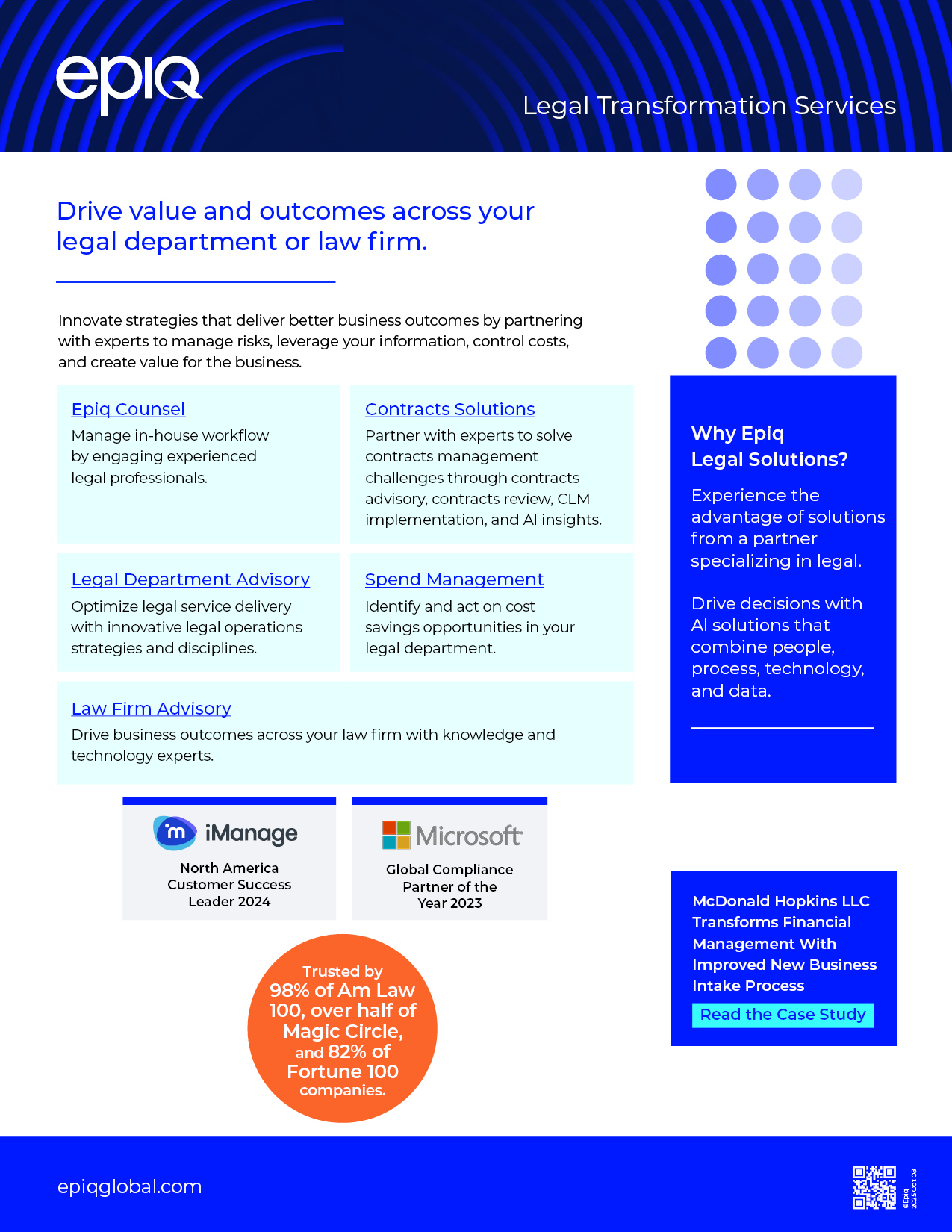 Legal Transformation Solution Brief