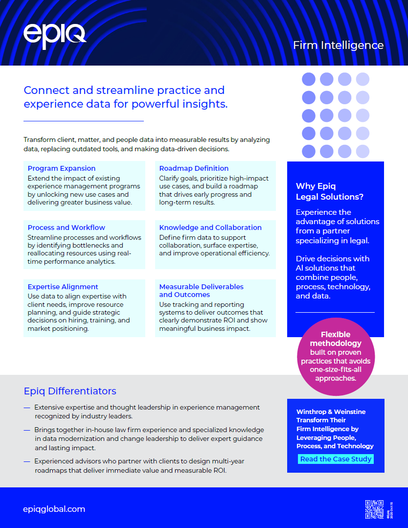 Firm Intelligence Solution Brief