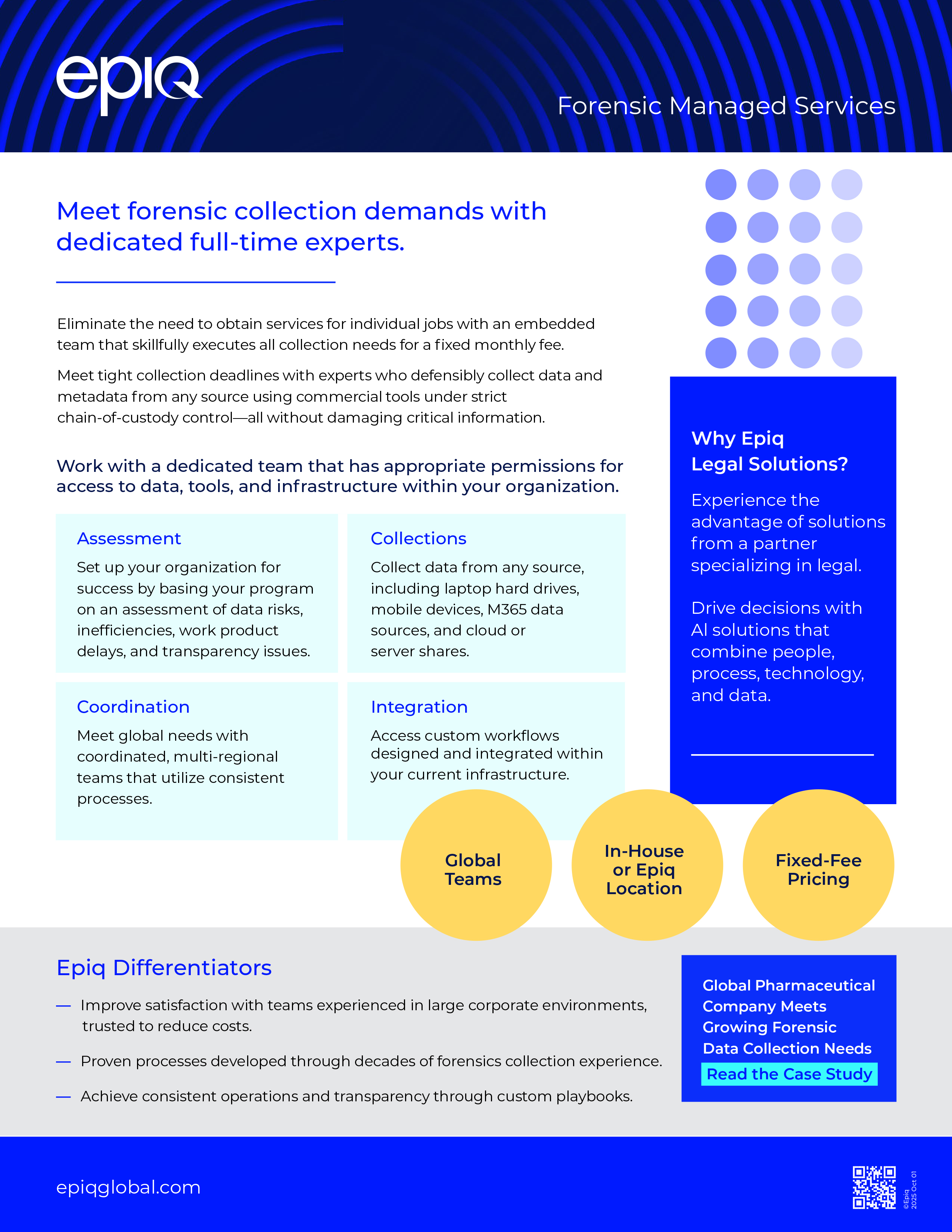 Forensic Managed Services Solution Brief